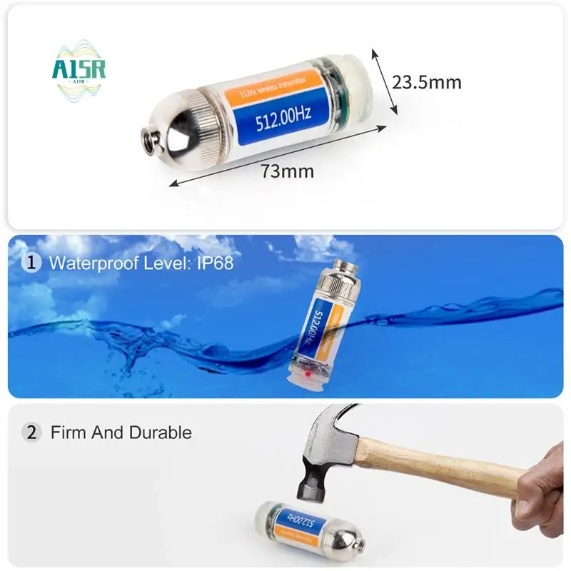 

A15R -Endoscope Camera Location 512Hz Remote Transmitter, SYANSPAN Signal Sonde For Underground Pipe Inspection System