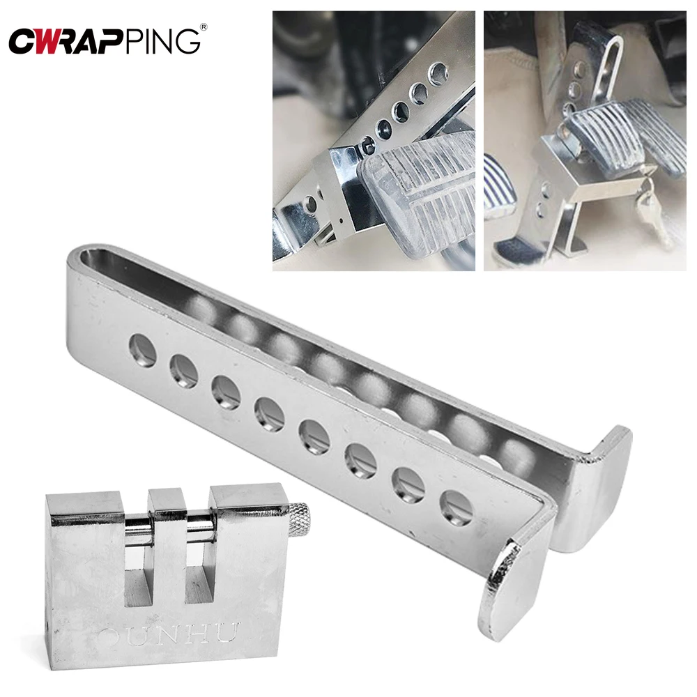 

Автомобильный замок сцепления, автоматический замок педали тормоза, универсальный рулевой колес, защита тормоза сцепления для мотоциклов, автомобильные инструменты, аксессуары