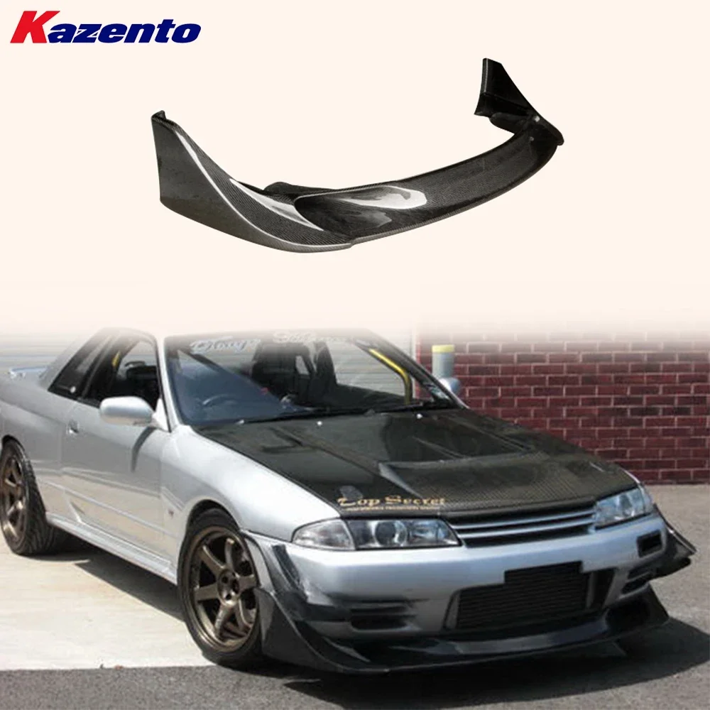 

Для Nissan Skyline R32 1989-1993 (только бампер GTR OE) передняя губа TBO из углеродного волокна/волокна