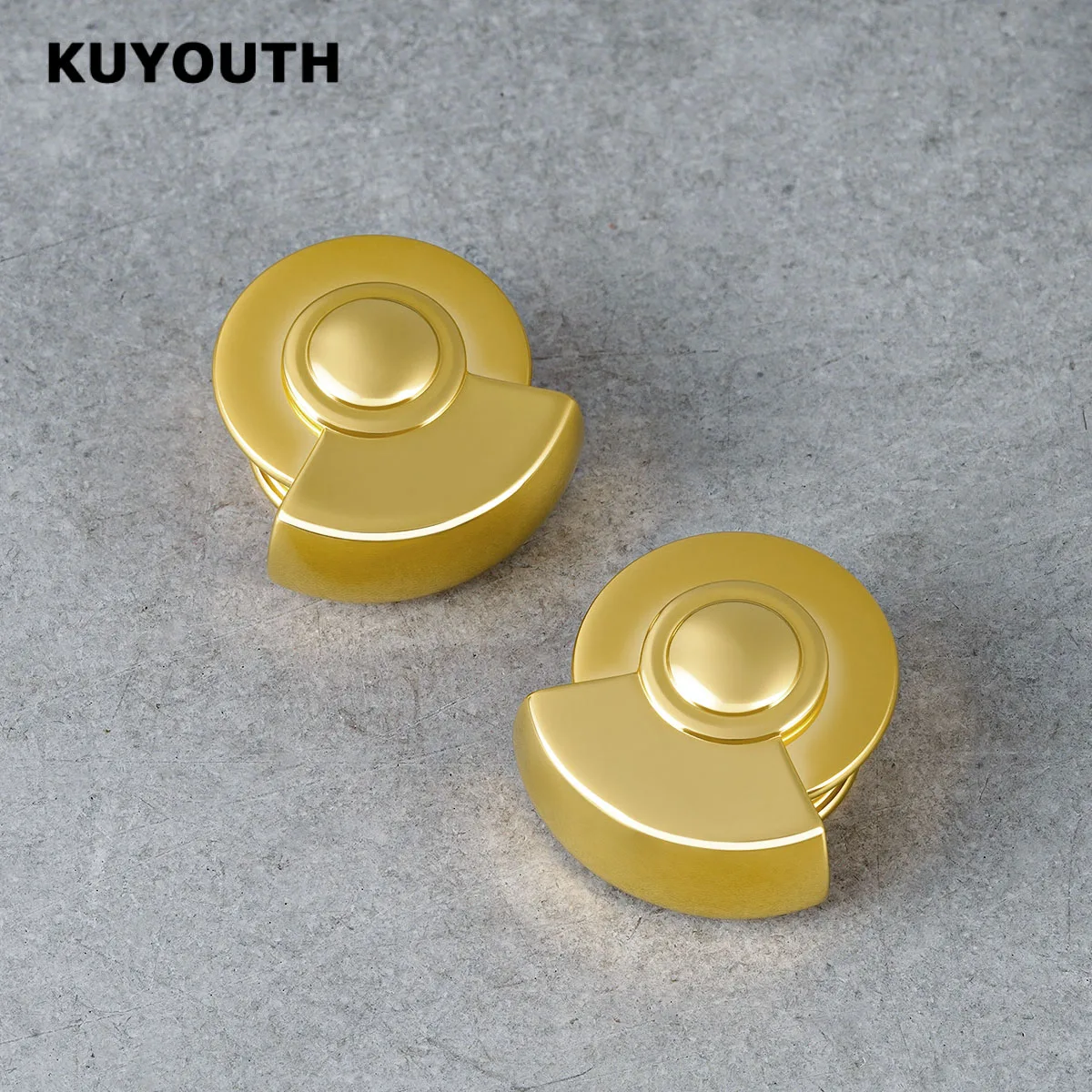 2PCS Stainless Steel Wheel Wrap Edge Ear Tunnels