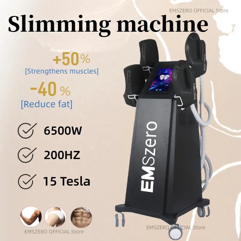 

2025 EMSzero Machines 6500w NEO EMS Body Slimming Nova Fat Burning Muscle Sculpting Electromagnetic Stimulate Buttock Toning