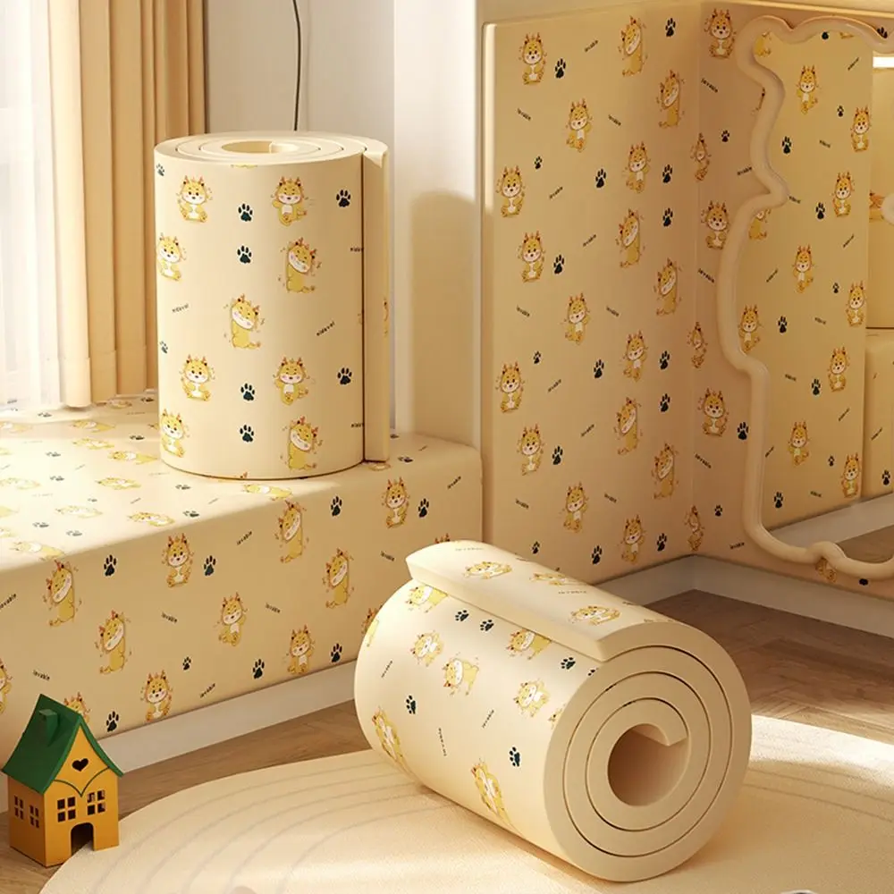 لطيف 2 متر مكتب واقي للحواف قطاع الكرتون سميكة جدار ركن حامي لينة ذاتية اللصق المضادة للتصادم وسادة لسلامة الطفل #4