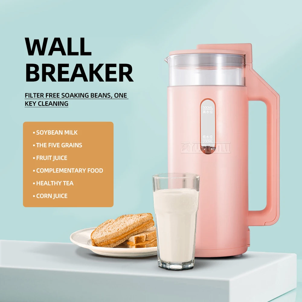 Yunlin Li Multi-functional Electric Juicer Large Capacity Food High Speed Mixer Automatic Heating SoyMilk Machine Food Processor