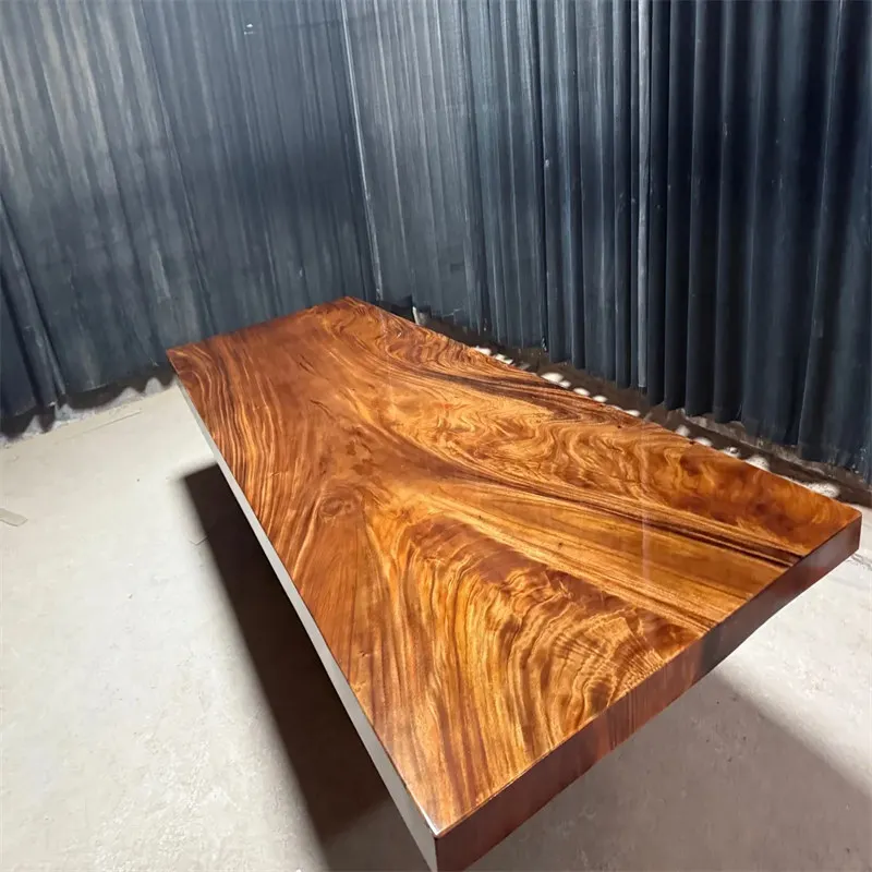 South American walnut solid wood large board 330 * 120 * 7.5 whole 3 meters 3 large long board desk log large board table