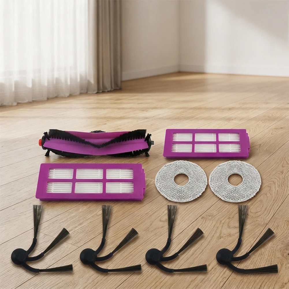 Complete Accessory Set for midea For v16 Pro and For eureka J15 for Max Ultra Robot Vacuum Cleaner 9 or 17 pcs