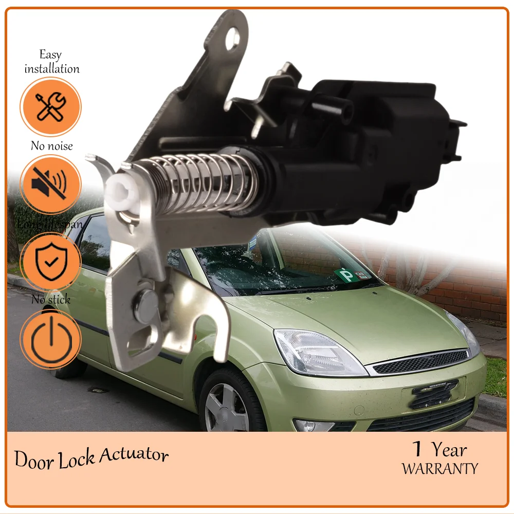 Atuador do Motor da Fechadura da Tampa Traseira, compatível com Ford Fusion e Fiesta Mk5 Mk6 2002-2012, solenoide da tampa do porta-malas, OEM 1481081, 2S6T-432A98-AF, 1151275