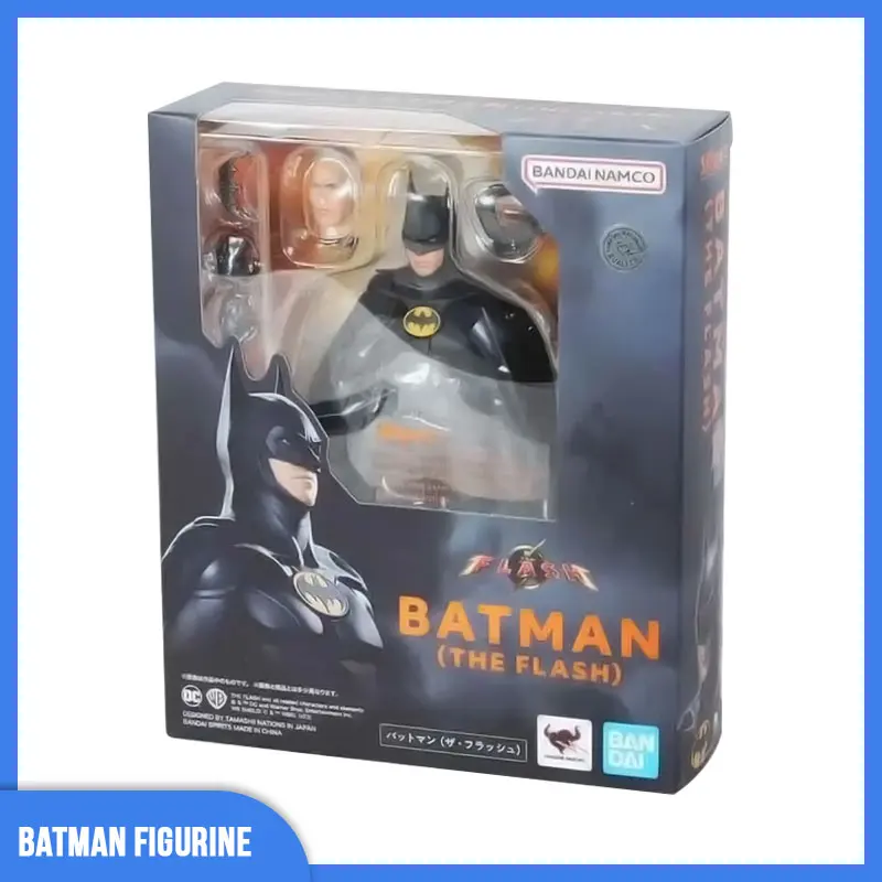 

[In Stock] Original Shfiguarts Shf Michael Keaton Batman Bruce Wayne Action Figurine Anime Figure Collect Model Toy Gift