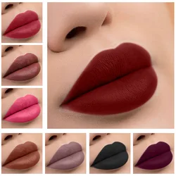 Liquid Lipsticks Waterproof Velvet Matte Lip Gloss Long Lasting Non-stick Cup Lip Tint Makeup Pigment Cosmetics