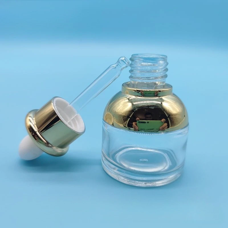 Lab-specific, Unbreakable Drop Bottle 30ML Soft Silicone Cap Glass Drop Bottle Medicine Bottle s