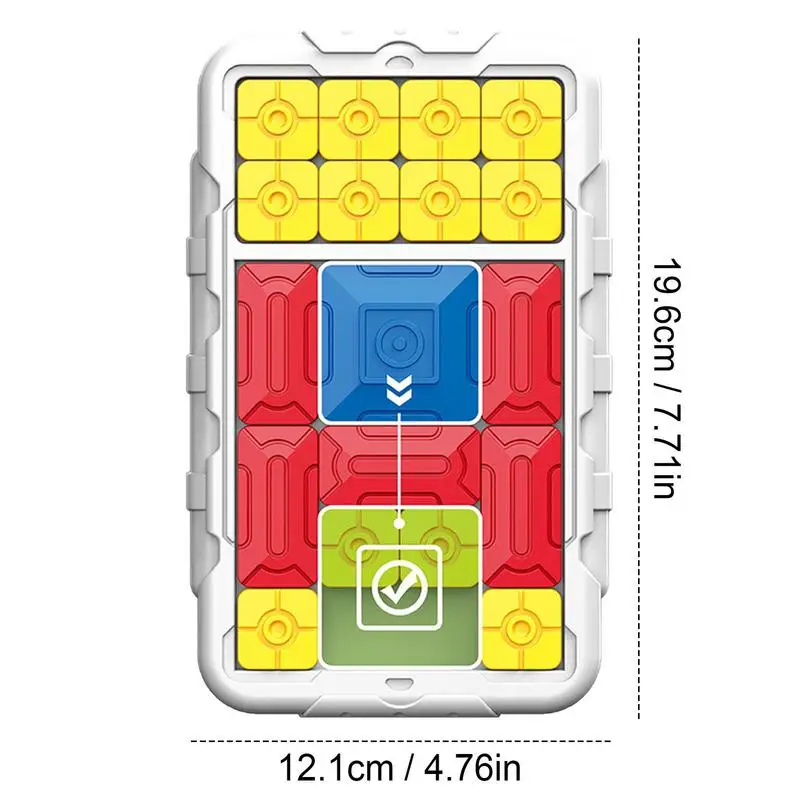 어린이 개발 지능형 슬라이딩 Huarong 퍼즐 게임 대화형 피젯 감각 게임, 어린이 성인 교육 장난감 선물