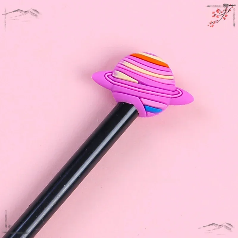 1Pc Creative Planet Gel Pens Set Learning Office Supplies Cute Colorful Kawaii Stationery Back To School