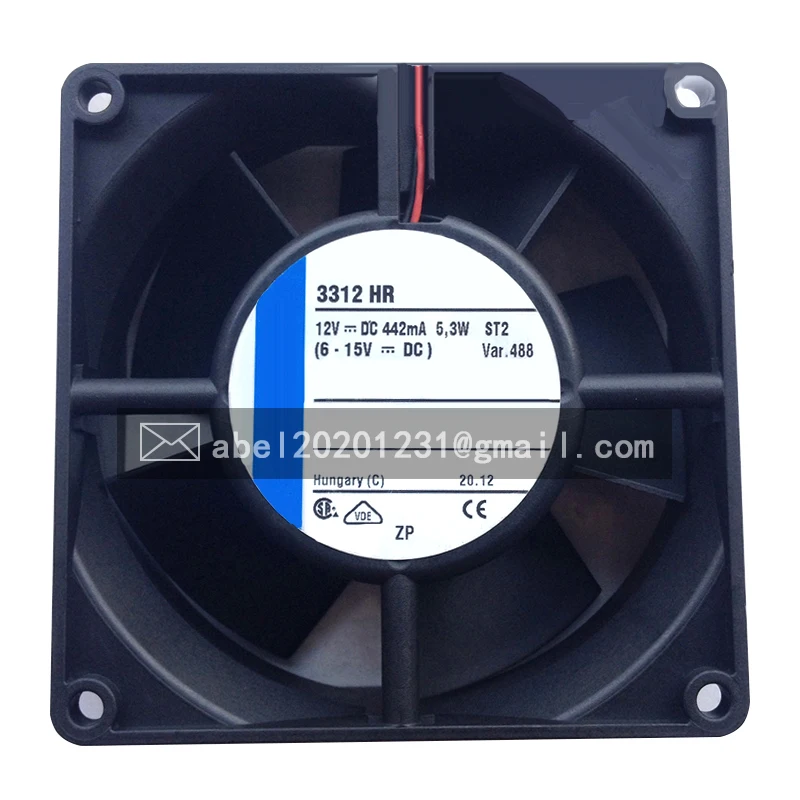 BRAND NEW ORIGINAL 3312HR 3312 HR DC 12V COOLING FAN 9232 92*92*32MM