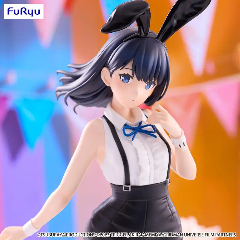 

[Original] Genuine Furyu Gridman Universe Takarada Rikka Bicute Bunnies Figure Anime Figure Model Collector Figurine Toys Gift