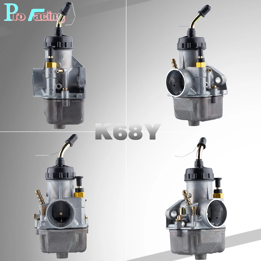 1 Pair K68У K68У-01 2PCS Motorcycle Racing Carburetors For Ural IMZ-8.123 К68У К68У-01 Dnepr MT-11 CMH 8.155 DNEPR MT Enduro
