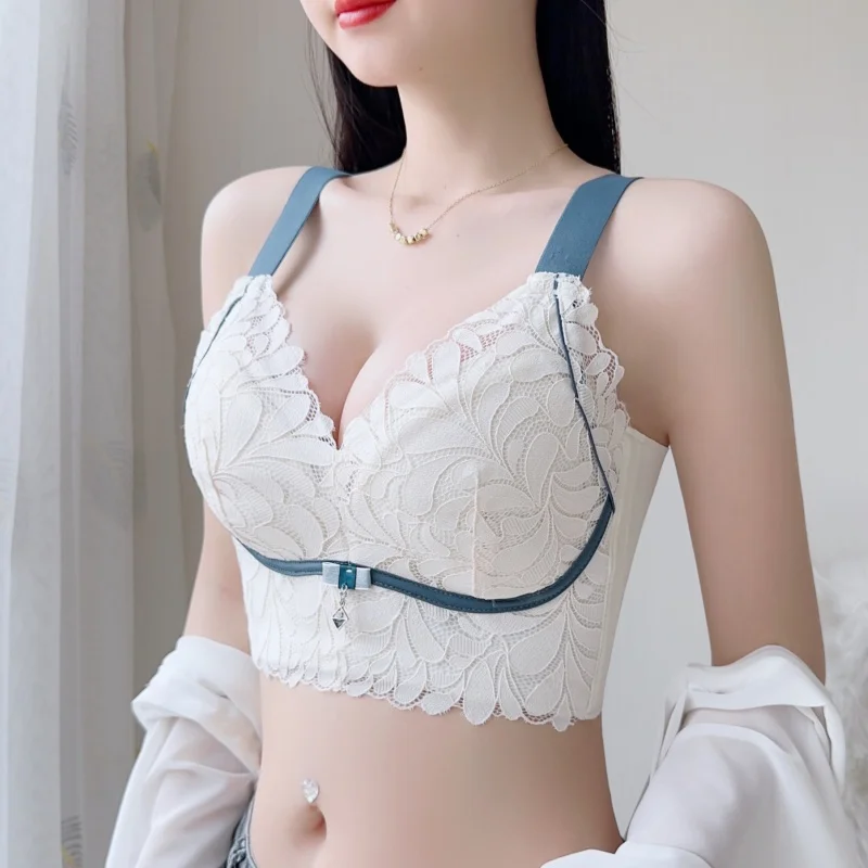 Adjustable lingerie for women's summer thin collection, correction, anti sagging, collection, and supplementary bra