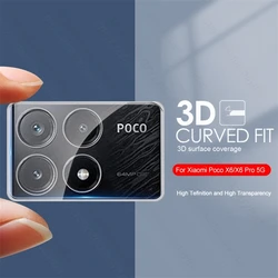 3D gebogenes gehärtetes Glas Kamera objektiv Film für Xiaomi Poco X6 Pro Kamera Schutz glas Little Poko x6pro x 6 Pro Pocox6pro 5g