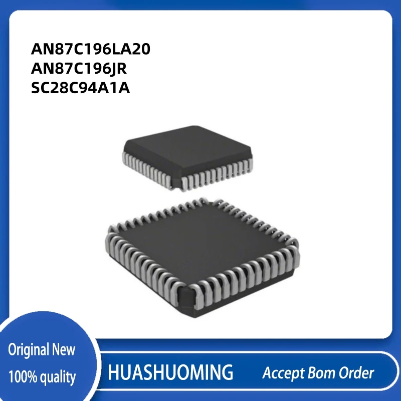 2Pcs/Lot   NEW  AN87C196JR  AN87C196LA  AN87C196LA20     DSM2190F4V-15K6   SC28C94A1A      PLCC52
