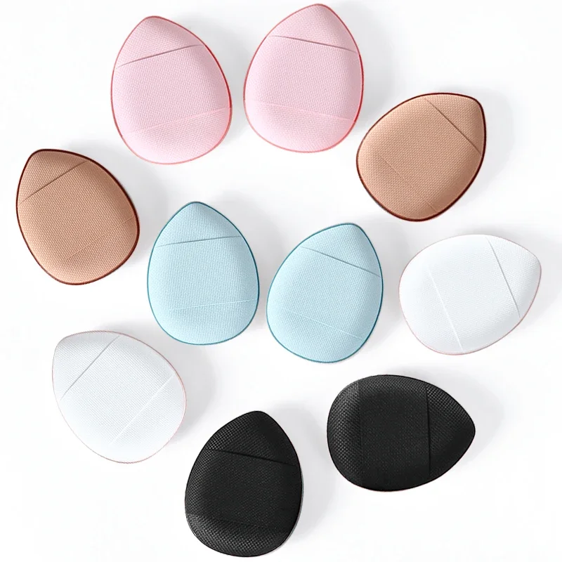 20Pcs Mini Finger Puff Foundation Powder Face Concealer Cream Blend Make Up Tool Detail Makeup Sponge Cosmetic Accessories