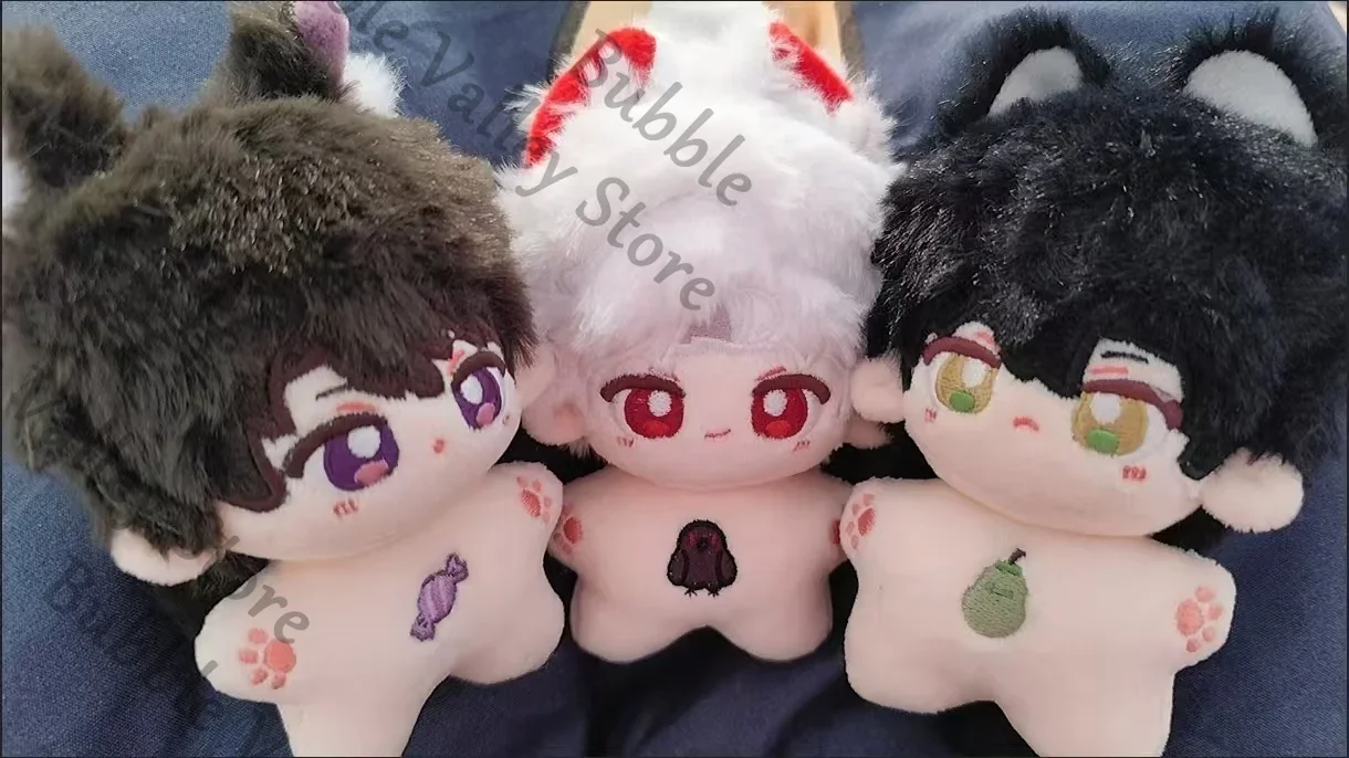 

Anime Love and Deepspace Sylus Rafayel Zayne Xavier Caleb Cosplay Cartoon Plush 10cm Cotton Doll Maumet Puppet Tail Toys Gift