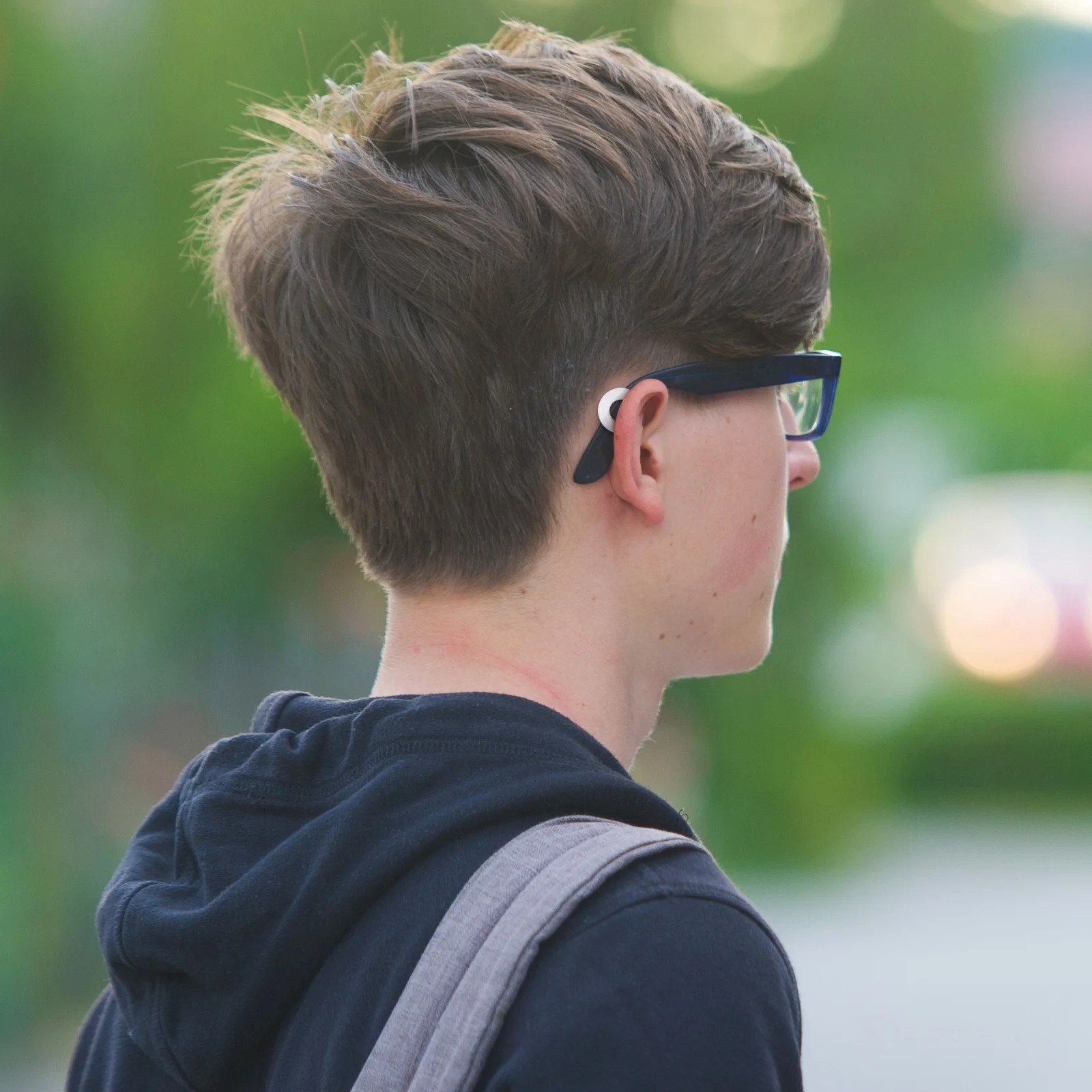 

10Pairs Eyeglass Anti-Slip Round Silicone Ring Retainer Soft Ear Grips for Eyewear No Sore Ears during Exercise Long-Lasting