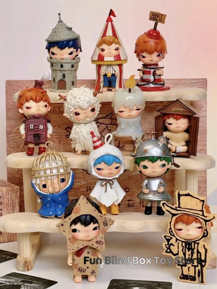 Hirono Shelter Series 2025, слепая коробка, фигурки-сюрпризы, Коллекционная модель, игрушки, мультяшные украшения для комнаты, подарок-сюрприз для девочек