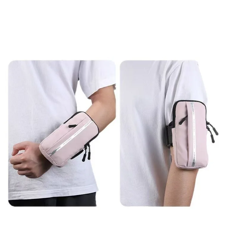New mobile phone storage bag sports arm outdoor running wrist lightweight waterproof morning running fitness equipment unisex