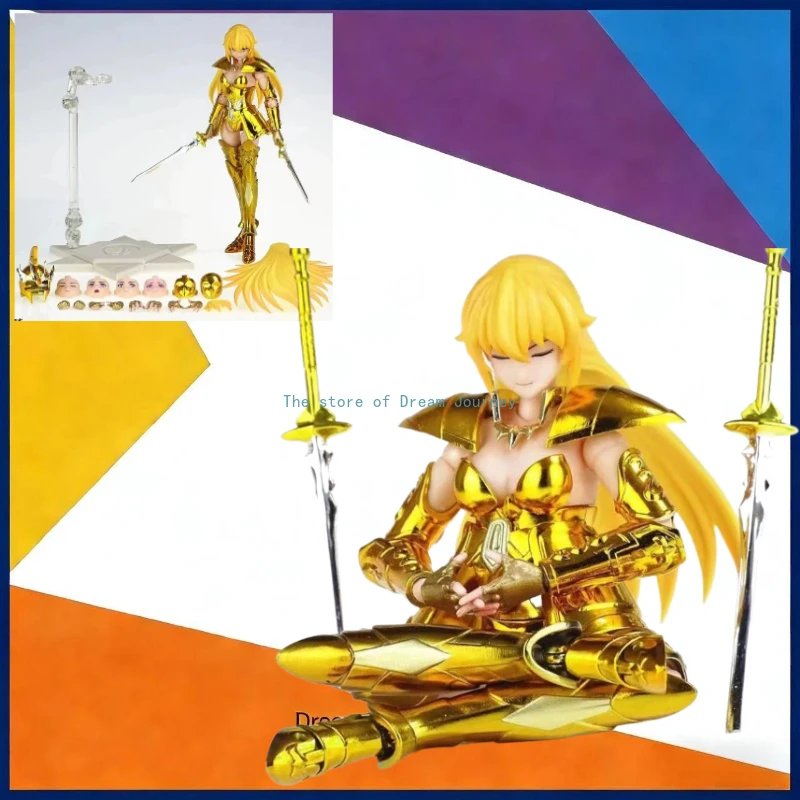 

In stock Myth of Holy Cloth GT Female Virgo Veena Action Figure Doll Collection Gift