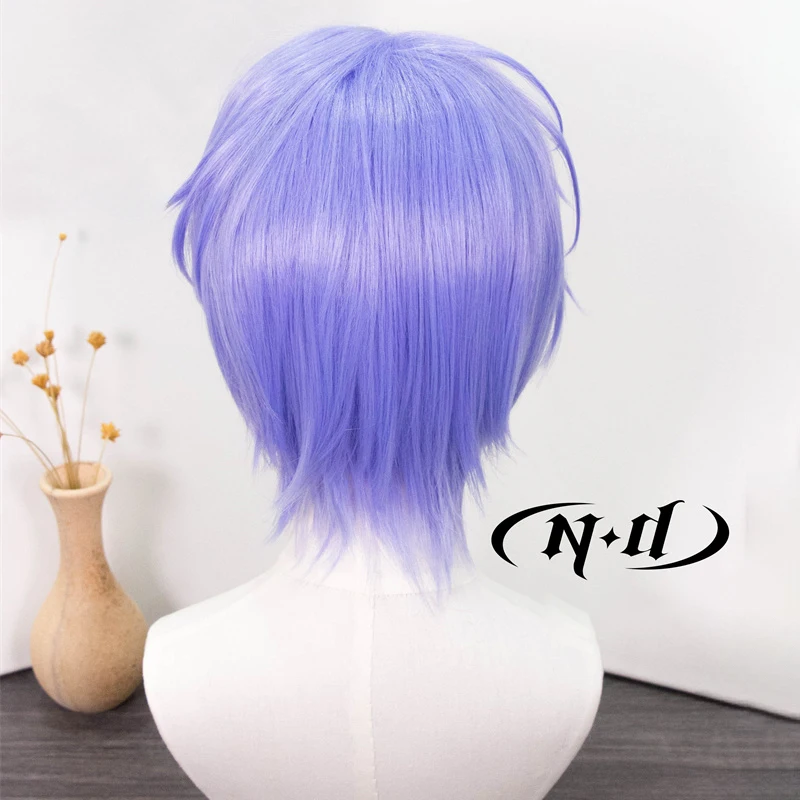 ND Kuya Cosplay Wigs Hairpiece Nu Carnival Cosplay Hair Wigs for Comic Con Coser Costume Theme Party Heat Resistant Synthetic