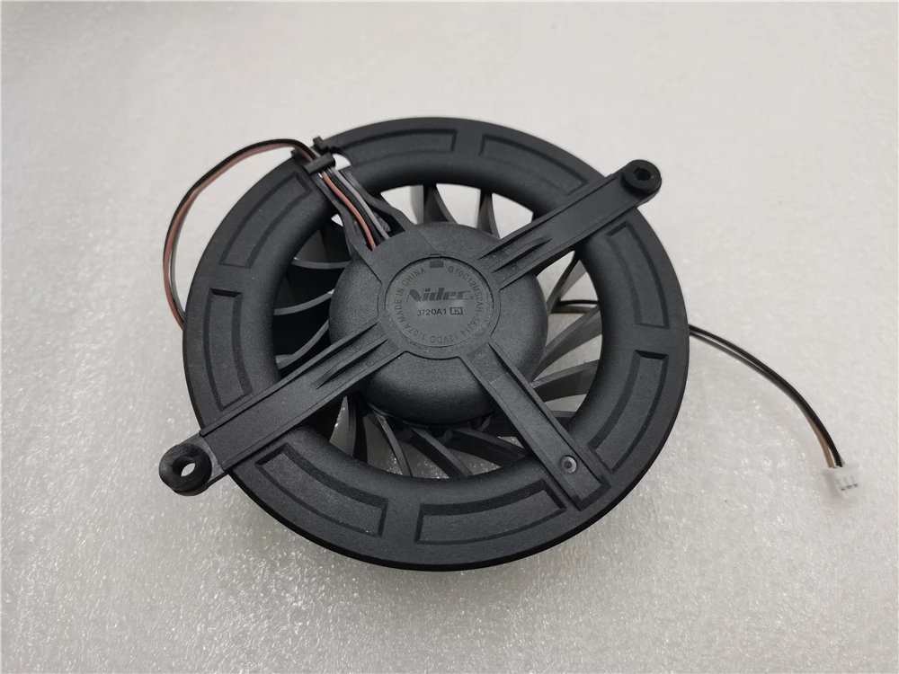 high quality Nidec G10C12MS2AH-56J14 For SONY PlayStation3 Slim PS3 Slim play station PS3 Slim internal fan 17 blade cooling fan