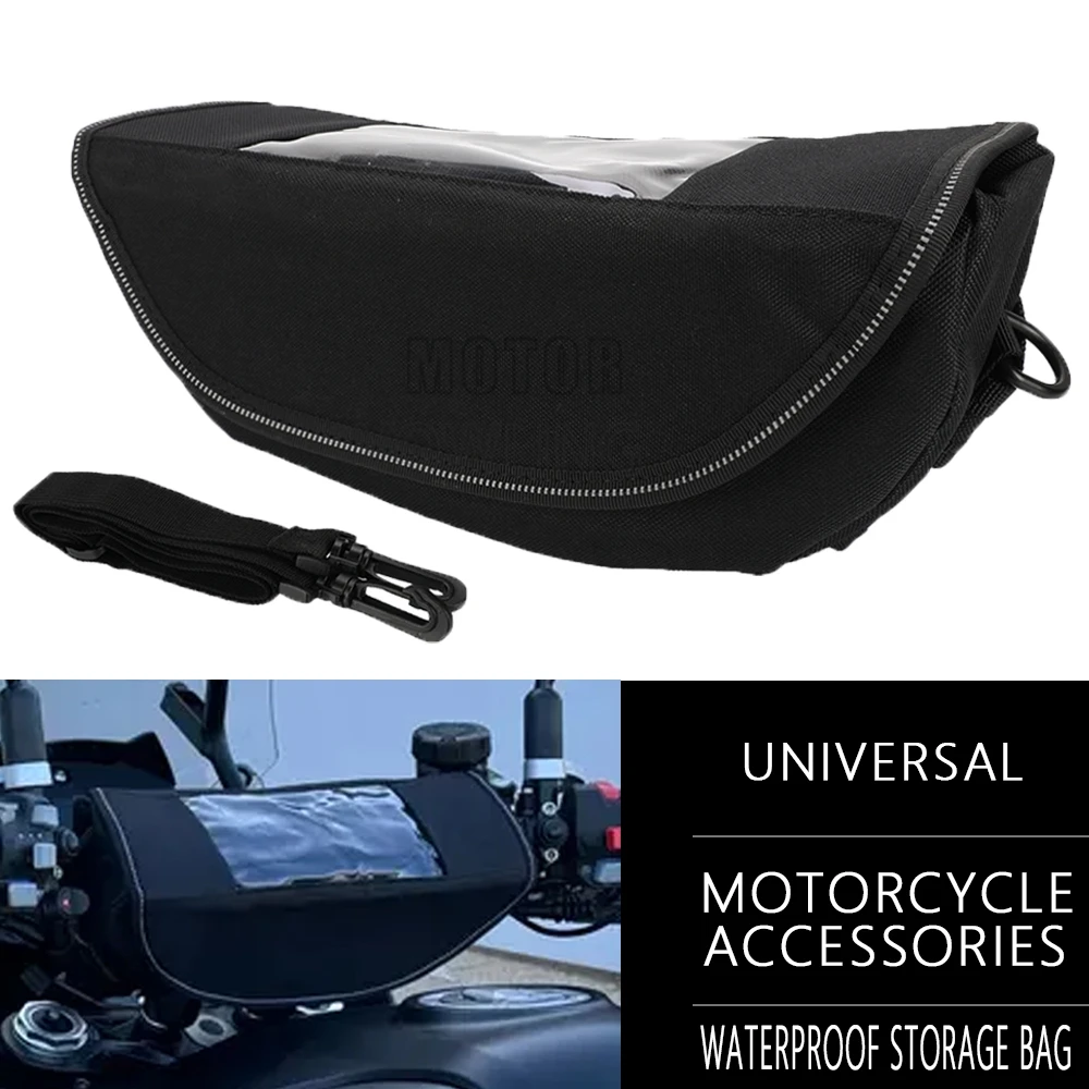 Für Honda CRF450RL CRF450L CRF300L CRF250L CRF 250 300 450 L Wasserdichte Staubdichte Lenker Lagerung Tasche Reise navigation Tasche