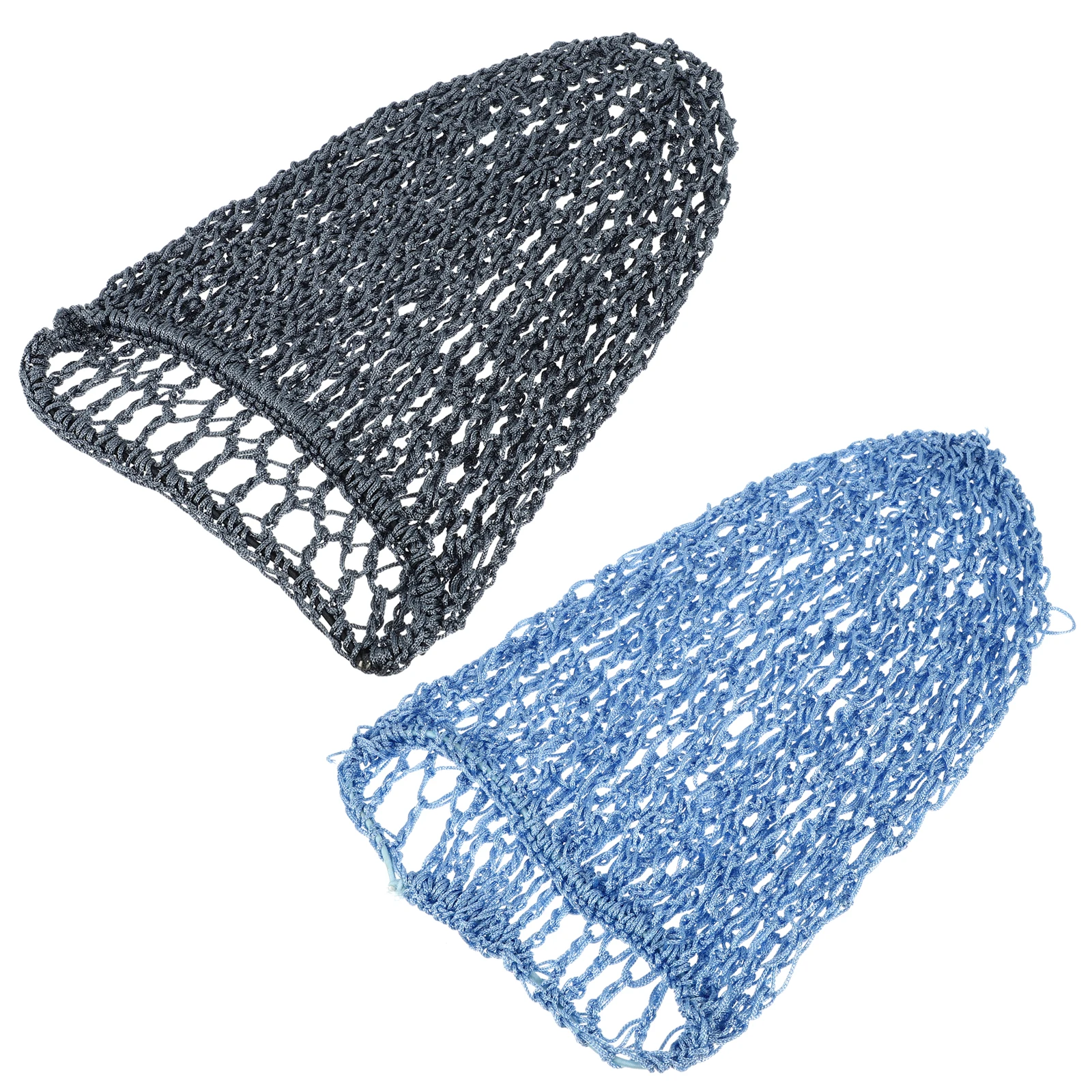 

2 Pcs Mesh Hair Wrap Net for Wrapping Sleep Long Sleeping Hat Crochet Hairnet