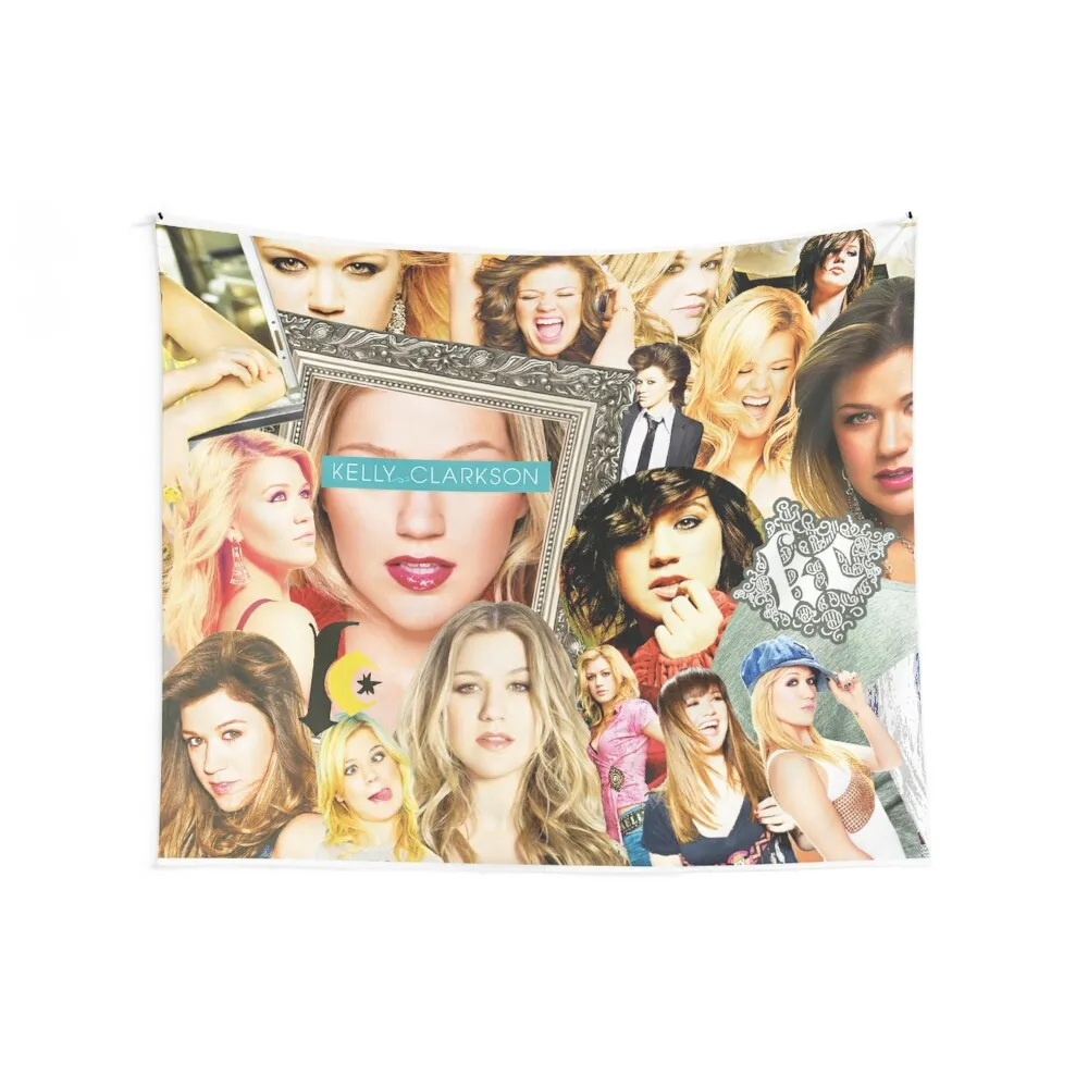 kelly clarkson collage Tapestry Things To The Room Japanese Room Decor Cute Room Decor Tapestry