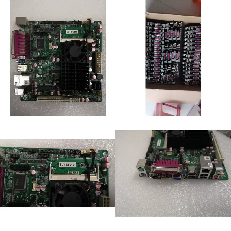 Suitable for Main Board for Xingbu SV1 D5216 ATOM D525 1.8G Dual Screen Cash Register POS System Dual Display 6COM Interface