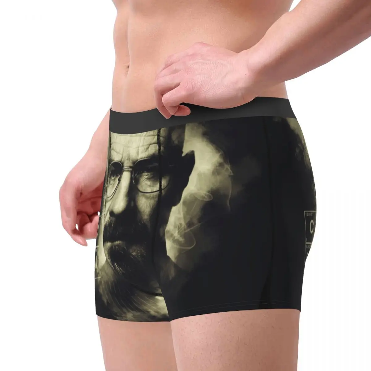 Cool Heisenberg Walter White Underwear Male Print Custom Breaking Bad Tv Show Boxer Briefs Shorts Panties Soft Underpants