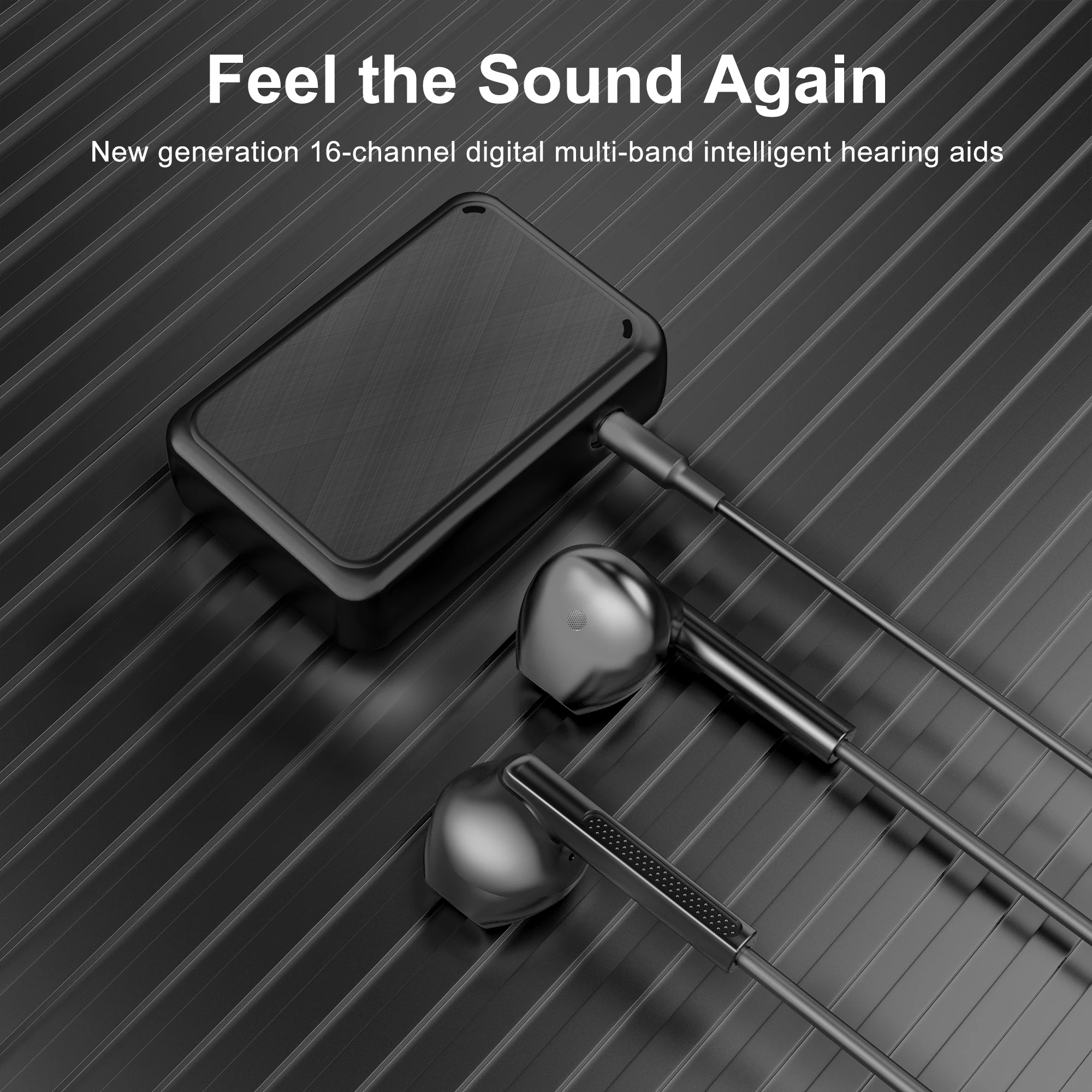 Excellent sound quality, rechargeable hearing aids, long battery life, no howling noise reduction