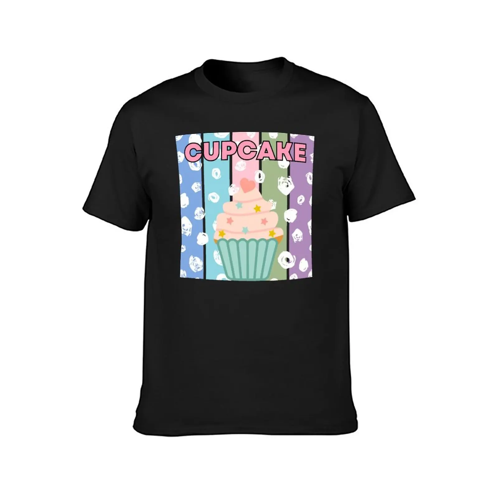 Cupcake T-Shirt oversized sublime anime summer top t shirts for men pack