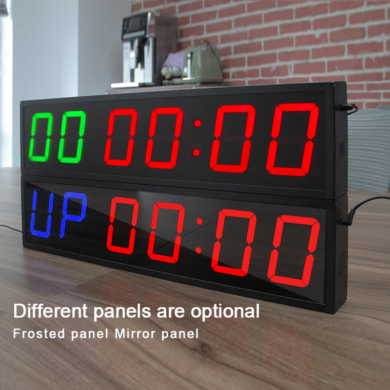 Picture 4: CHEETIE Custom Large GYM Clock LED Workout Training Timer Crosfit Clock for Gym Exercise Timing Monitoring Tracking Devices