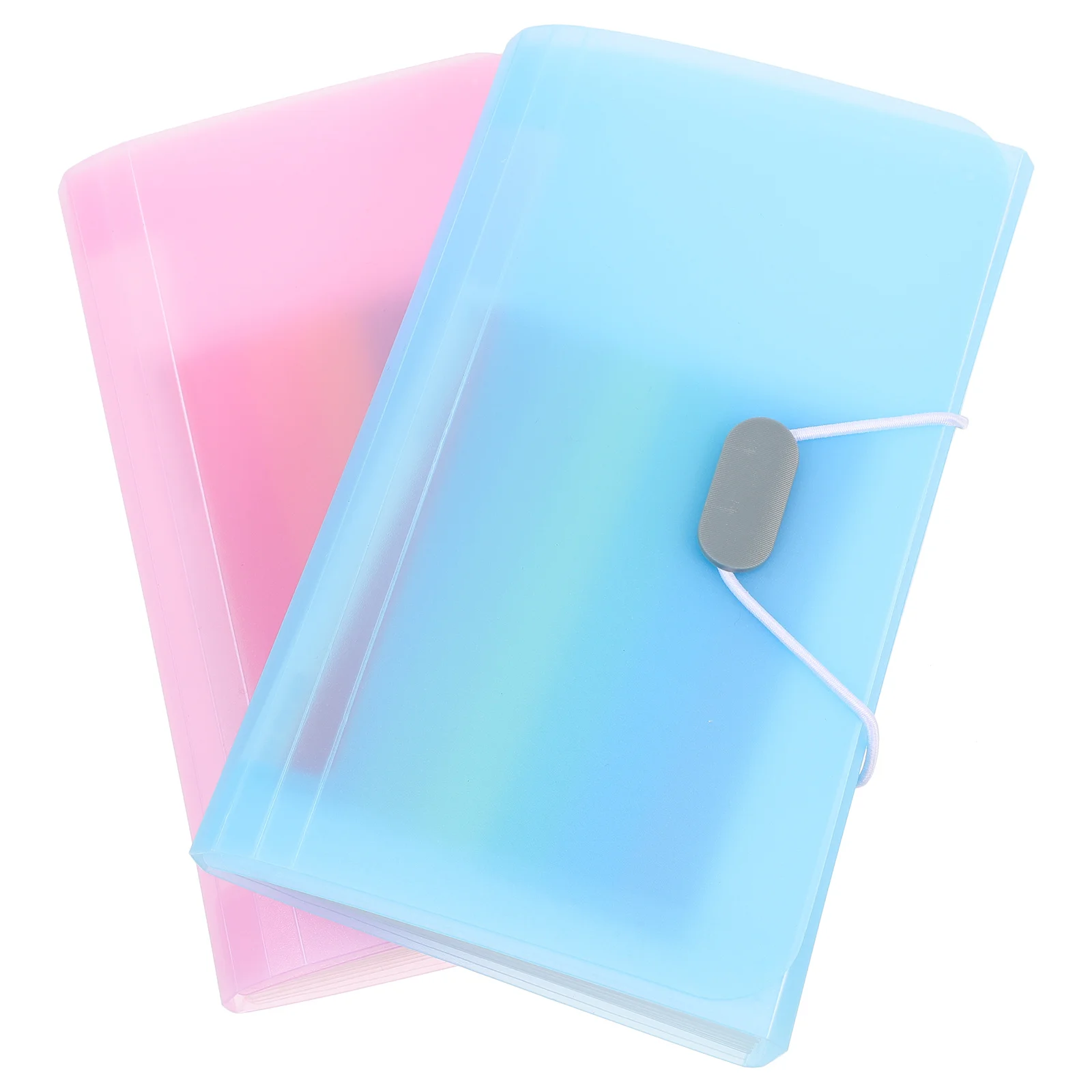 

2Pcs A6 Bill Organizer Accordion File Folder 13 Pockets Portable Document Storage for Receipts Coupons Tickets Organizer