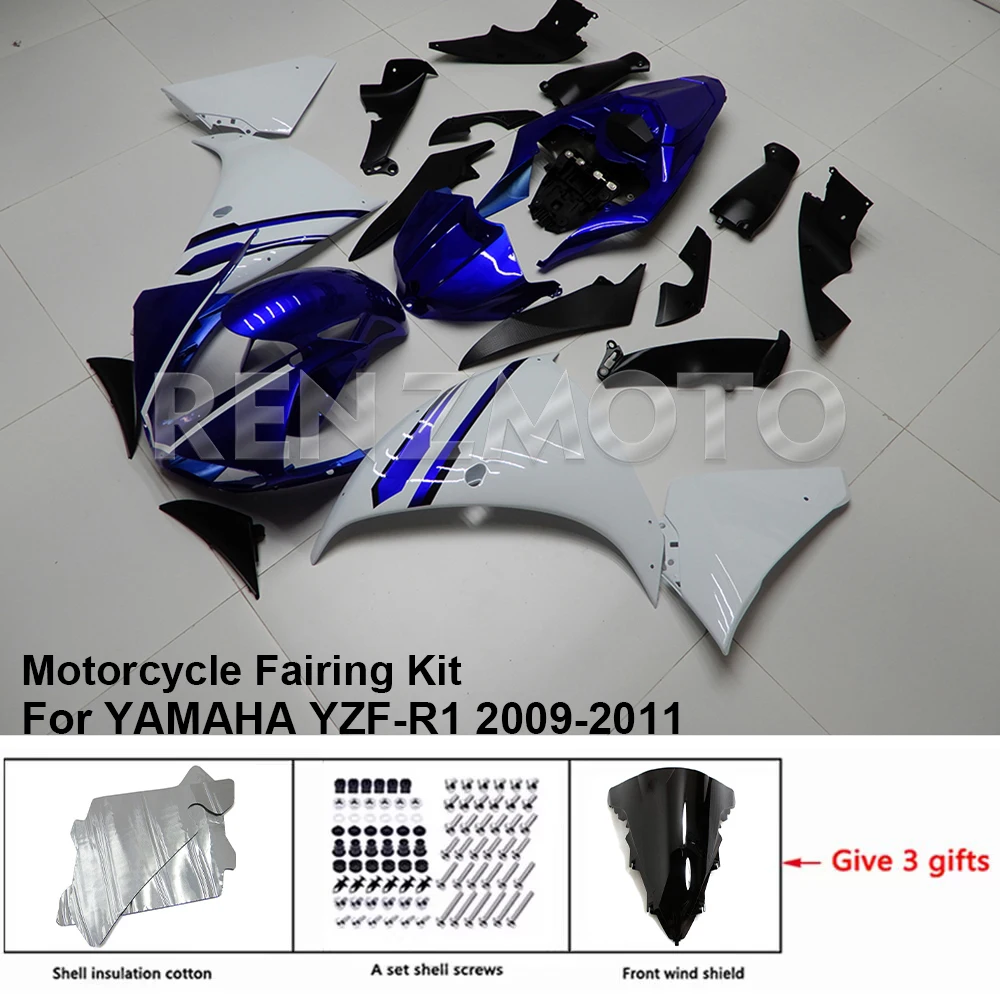 Fit for Yamaha YZF-R1 2009-2011 Y1009-112a Frame Infill Panels Side Fairing Decorative Panel Motorcycle Accessories