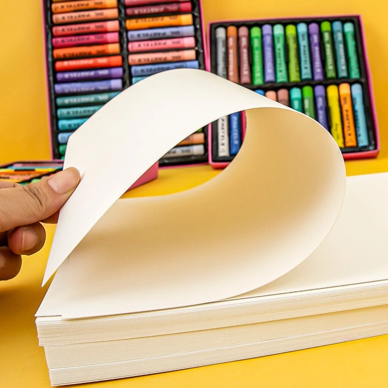 

A4/A5/16K Heavy Color Oil Painting Stick Art Paper 200g 30/50sheets Oil Pastel Crayons Painting Creation Color Exercises