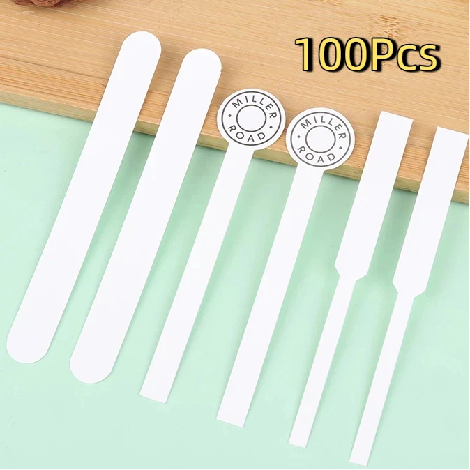 

100pcs/pack Aromatherapy Essential Oil Test Strips Blank Perfume Paper Perfume Blotting Paper Perfume Test Paper