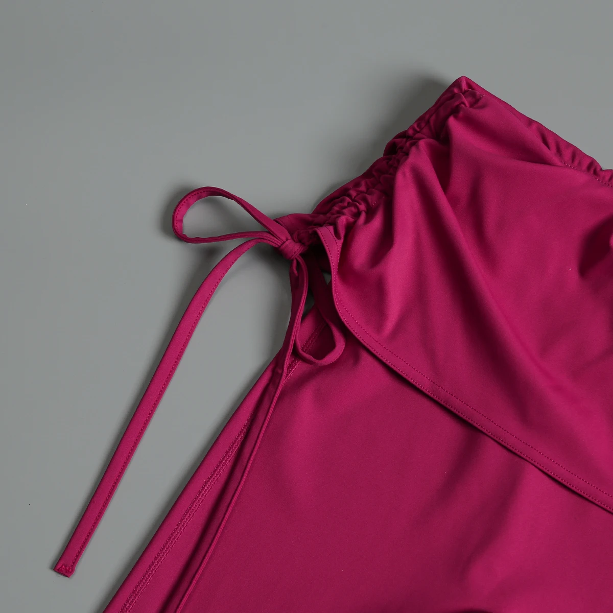 Falso pantalones de yoga desnudos de dos piezas para mujer con cintura alta levantamiento de cadera ejercicio fitness pantalones para adelgazar correr