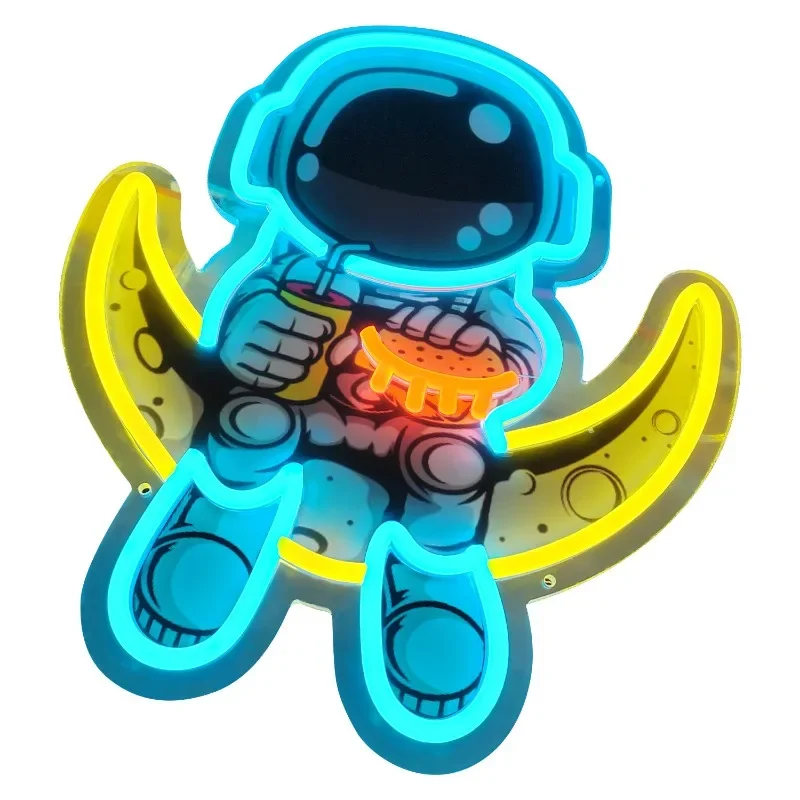 LED neon light luminous characters creative modeling night light, decorative signs