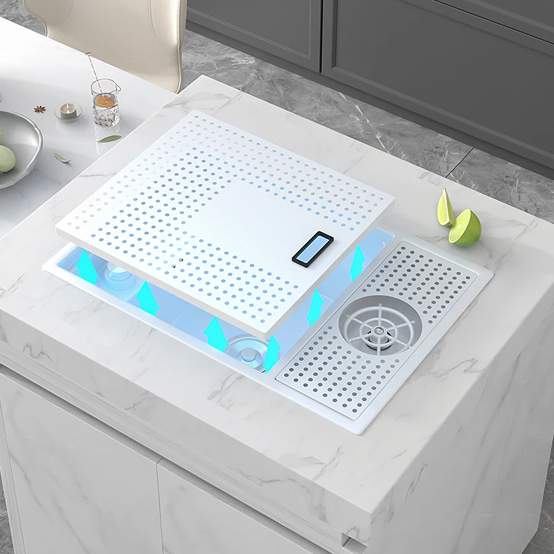White bar cup washer