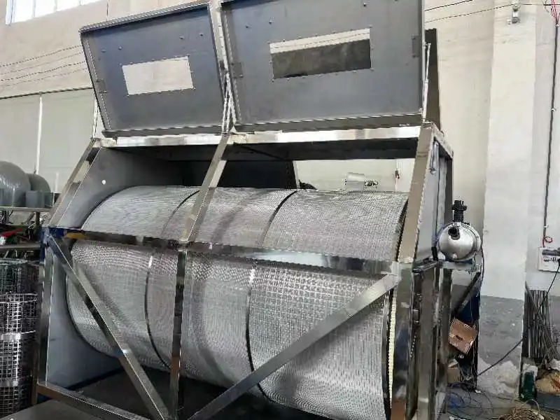 Filtre à tambour de traitement de l'eau d'étang Ras Fish Koi