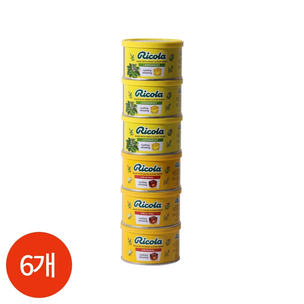 Recola-Kräuterbonbons 100 g x 6