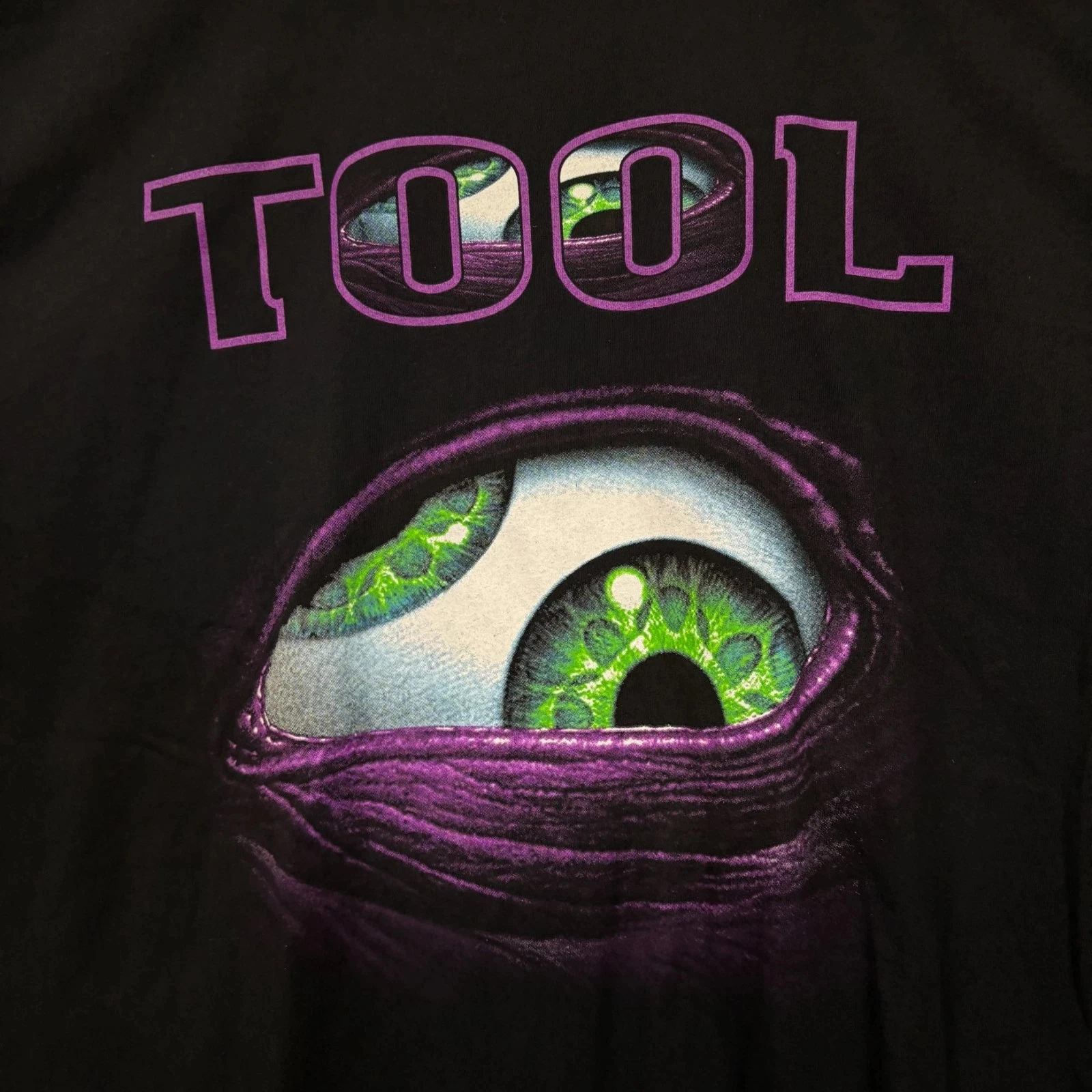 Tool Aenima Eye Vintage Black Progressive Metal Band Graphic Tee Cotton Mens Womens T-Shirt Summer Streetwear