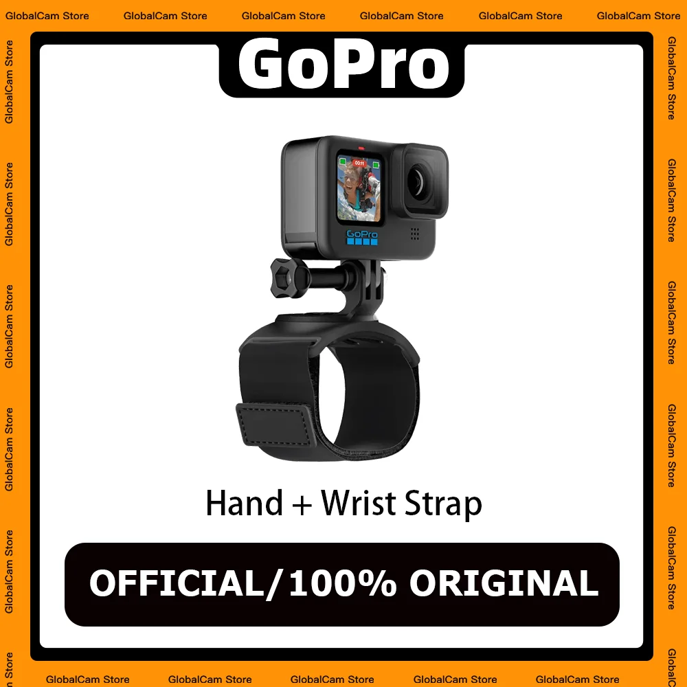 

Original GoPro Hand + Wrist Strap For Hero13/12/11/10/9 Black, Adjustable Camera Straps + 360° Rotation
