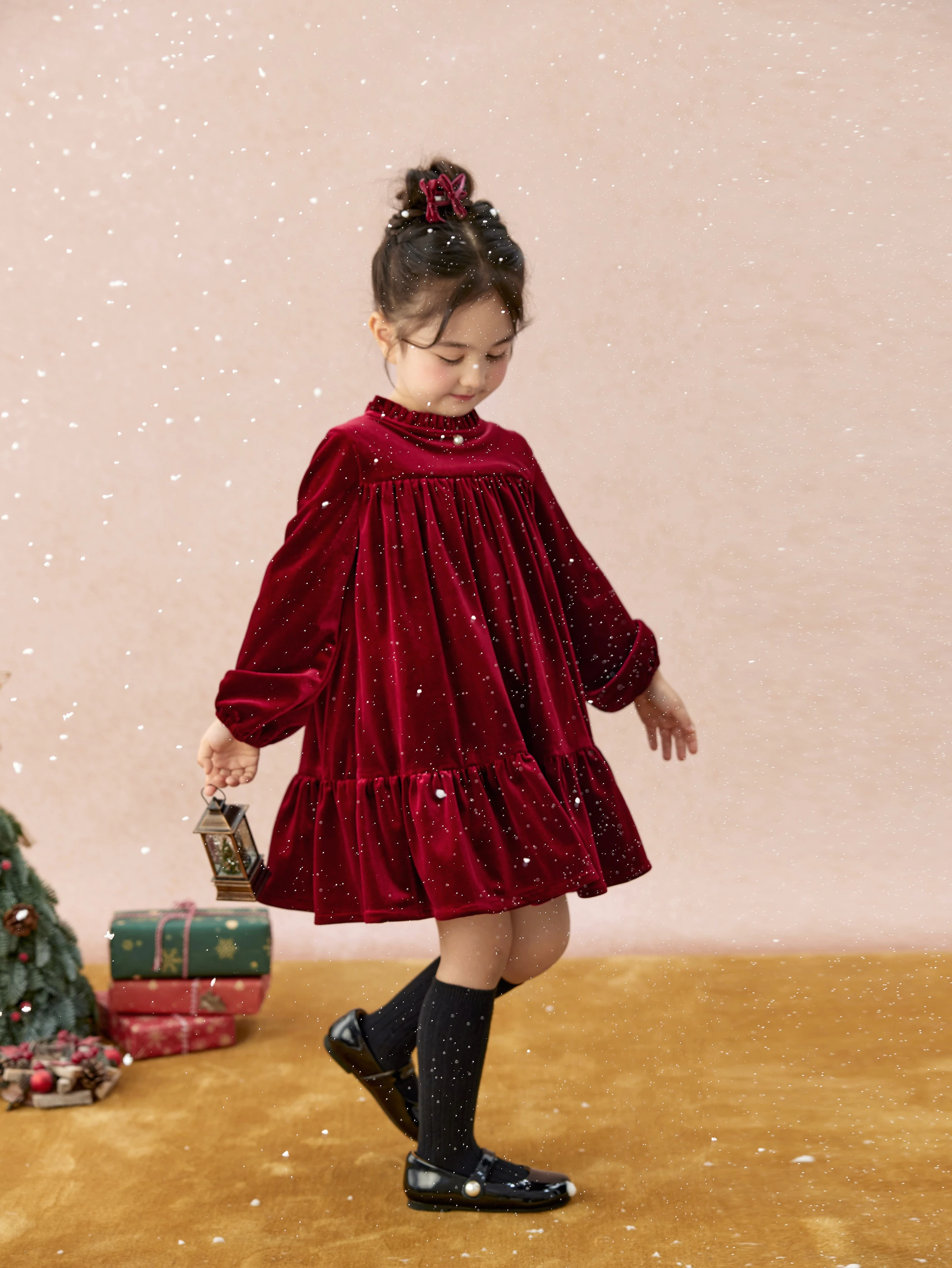 naixibaby-high-quali-velvet-dr-for-girls-pearl-cisas-new-year-birthday-gift-dr-autumn-winter-a-line-long-sve-m