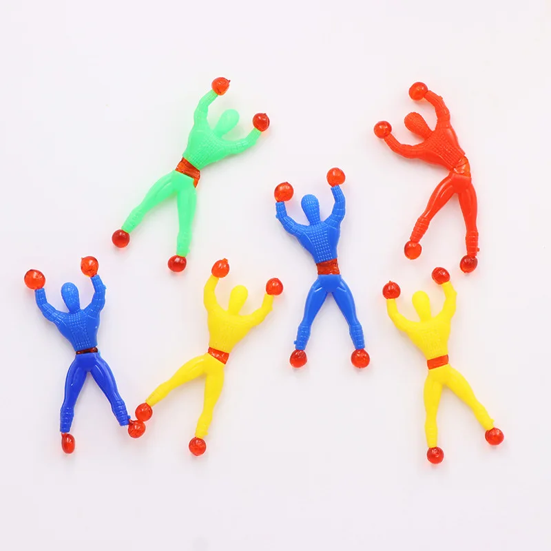 

20Pcs Novelty Sticky Wall Climbing Climber Men Kids Boy Birthday Party Favors Supplies Pinata Fillers Treat Bag Goody Bag Gift